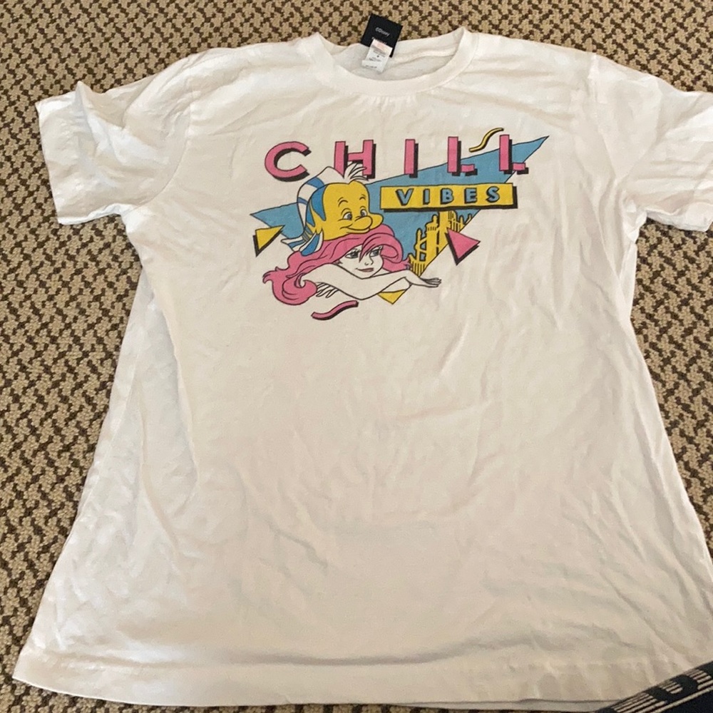 The Little Mermaid T-shirt. Size Medium. Never worn